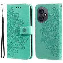 Dombornyomott mandala mintás notesztok Honor 400 telefonhoz - ZÖLD
