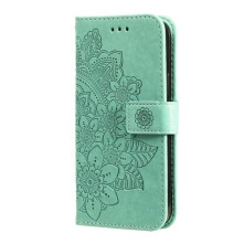 Dombornyomott mandala mintás notesztok Honor 400 telefonhoz - ZÖLD