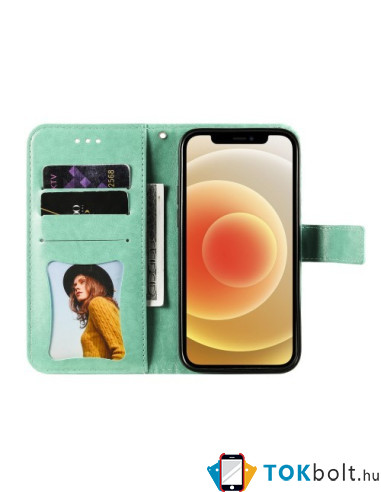 Dombornyomott mandala mintás notesztok Honor 400 telefonhoz - ZÖLD