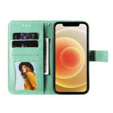 Dombornyomott mandala mintás notesztok Honor 400 telefonhoz - ZÖLD