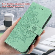 Dombornyomott mandala mintás notesztok Honor 400 telefonhoz - ZÖLD