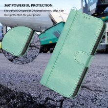 Oldalra nyíló tok Honor 400 Pro telefonhoz - ZÖLD