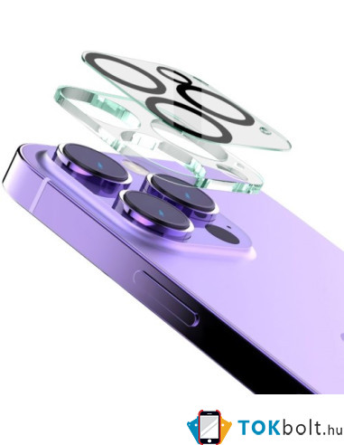 IMAK telefon kamera védő üveg iPhone 16 Pro / 16 Pro Max típusú készülékhez - 1 db