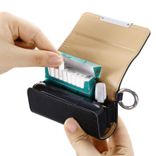 Elektromos cigaretta tartó tok IQOS 3.0 / 3.0 DUO készülékhez - FEKETE