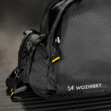 Wozinsky WSB-B01 sporttáska, utazótáska, kézipoggyász - 40 x 20 x 25 cm - FEKETE