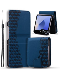 Flip tok Samsung Galaxy Z Flip7 telefonhoz - KÉK