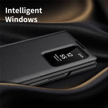 Oldalra nyíló tok Samsung Galaxy Z Fold7 telefonhoz - FEKETE