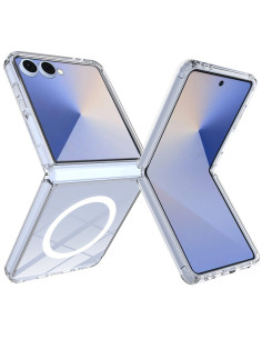 Rugalmas TPU tok Samsung Galaxy Z Flip7 készülékhez - ÁTTETSZŐ