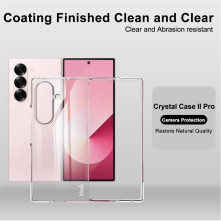 Rugalmas TPU tok Samsung Galaxy Z Fold7 készülékhez - ÁTTETSZŐ