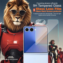 IMAK telefon kamera védő üveg Samsung Galaxy Z Flip7 típusú készülékhez - 1 db