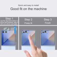 IMAK telefon kamera védő üveg Samsung Galaxy Z Flip7 típusú készülékhez - 1 db