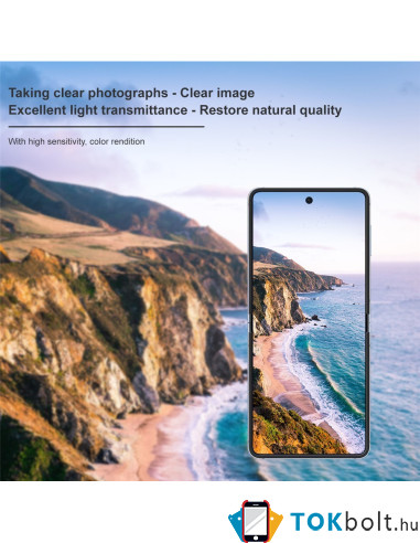 IMAK telefon kamera védő üveg Samsung Galaxy Z Flip7 típusú készülékhez - 1 db