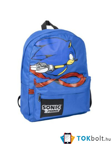SONIC PRIME hátizsák gyerekeknek – kék iskolatáska 32×12×42 cm