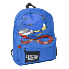 SONIC PRIME hátizsák gyerekeknek – kék iskolatáska 32×12×42 cm