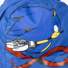 SONIC PRIME hátizsák gyerekeknek – kék iskolatáska 32×12×42 cm