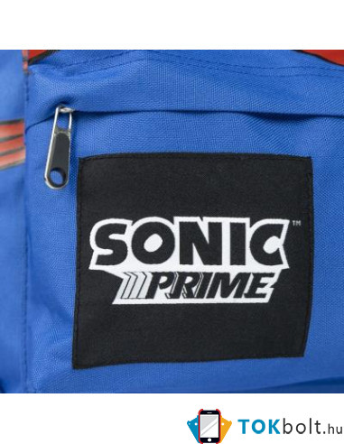 SONIC PRIME hátizsák gyerekeknek – kék iskolatáska 32×12×42 cm