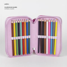 Minnie egér töltött tolltartó – Giotto Premium 3 emeletes 12,5×6,5×19,5 cm