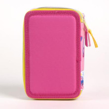 Barbie töltött tolltartó – 3 emeletes iskolai tolltartó 12,5×6,5×19,5 cm