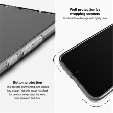 Rugalmas TPU tok Samsung Galaxy S25 Edge készülékhez - ÁTTETSZŐ