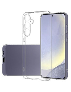 Rugalmas TPU tok Samsung Galaxy S25 FE készülékhez - ÁTTETSZŐ