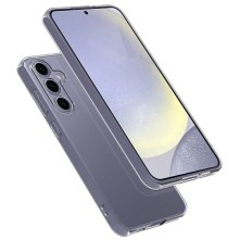 Rugalmas TPU tok Samsung Galaxy S25 FE készülékhez - ÁTTETSZŐ