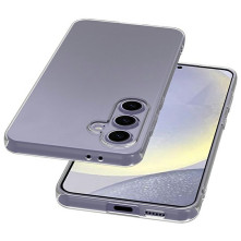 Rugalmas TPU tok Samsung Galaxy S25 FE készülékhez - ÁTTETSZŐ