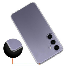 Rugalmas TPU tok Samsung Galaxy S25 FE készülékhez - ÁTTETSZŐ