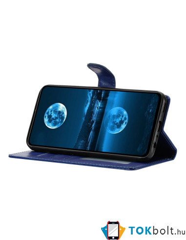 Oldalra nyíló tok Samsung Galaxy S25 FE telefonhoz - KÉK