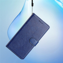 Oldalra nyíló tok Samsung Galaxy S25 FE telefonhoz - KÉK