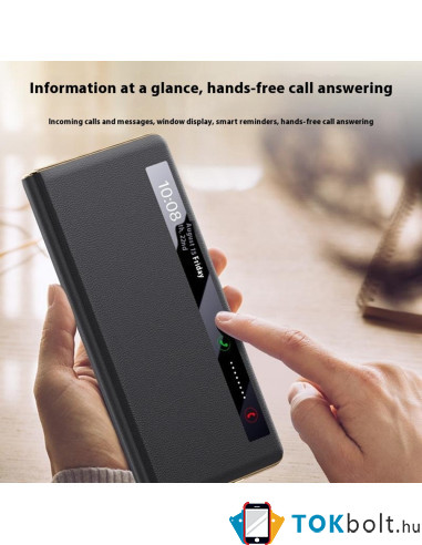 Oldalra nyíló tok Honor Magic V5 telefonhoz - FEKETE