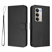 Oldalra nyíló tok Xiaomi Redmi 15 telefonhoz - FEKETE