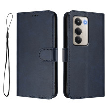 Oldalra nyíló tok Xiaomi Redmi 15 telefonhoz - KÉK