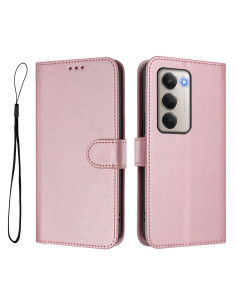 Oldalra nyíló tok Xiaomi Redmi 15 telefonhoz - RÓZSAARANY