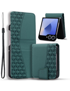 Flip tok Samsung Galaxy Z Flip7 telefonhoz - ZÖLD