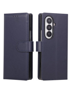 Oldalra nyíló tok Samsung Galaxy Z Fold7 telefonhoz - KÉK