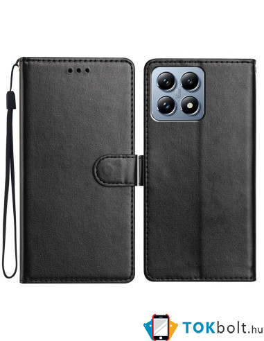 Oldalra nyíló tok Xiaomi 15T telefonhoz - FEKETE