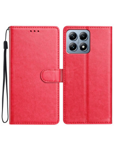 Oldalra nyíló tok Xiaomi 15T telefonhoz - PIROS
