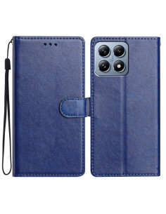 Oldalra nyíló tok Xiaomi 15T telefonhoz - KÉK