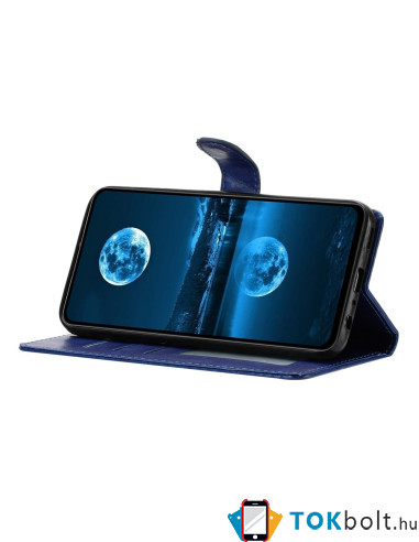 Oldalra nyíló tok Xiaomi 15T Pro telefonhoz - KÉK