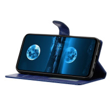 Oldalra nyíló tok Xiaomi 15T Pro telefonhoz - KÉK