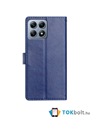 Oldalra nyíló tok Xiaomi 15T Pro telefonhoz - KÉK