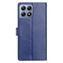 Oldalra nyíló tok Xiaomi 15T Pro telefonhoz - KÉK