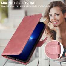 Oldalra nyíló tok Honor 400 Smart 5G / 4G / X7d 4G telefonhoz - RÓZSAARANY