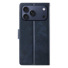 Oldalra nyíló tok Apple iPhone 17 Pro Max telefonhoz - KÉK