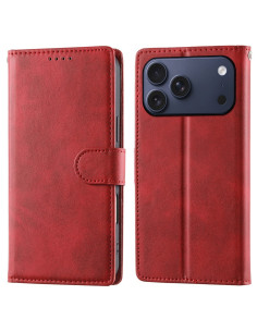 Oldalra nyíló tok Apple iPhone 17 Pro Max telefonhoz - PIROS