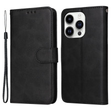 Oldalra nyíló tok Apple iPhone 15 Pro Max telefonhoz - FEKETE