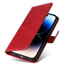 Oldalra nyíló tok Apple iPhone 15 Pro Max telefonhoz - PIROS