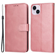 Oldalra nyíló tok Apple iPhone 15 Plus telefonhoz - RÓZSAARANY