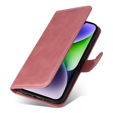 Oldalra nyíló tok Apple iPhone 15 Plus telefonhoz - RÓZSAARANY