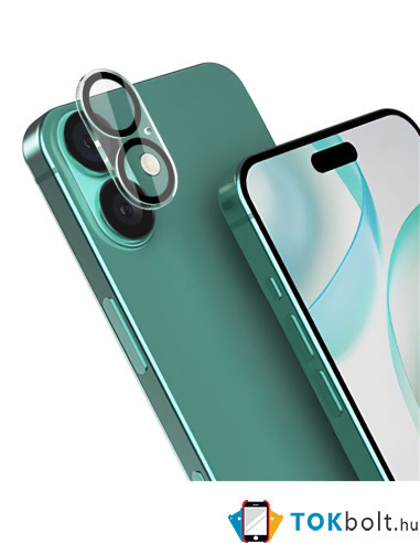 IMAK telefon kamera védő üveg Apple iPhone 16 típusú készülékhez - 1 db